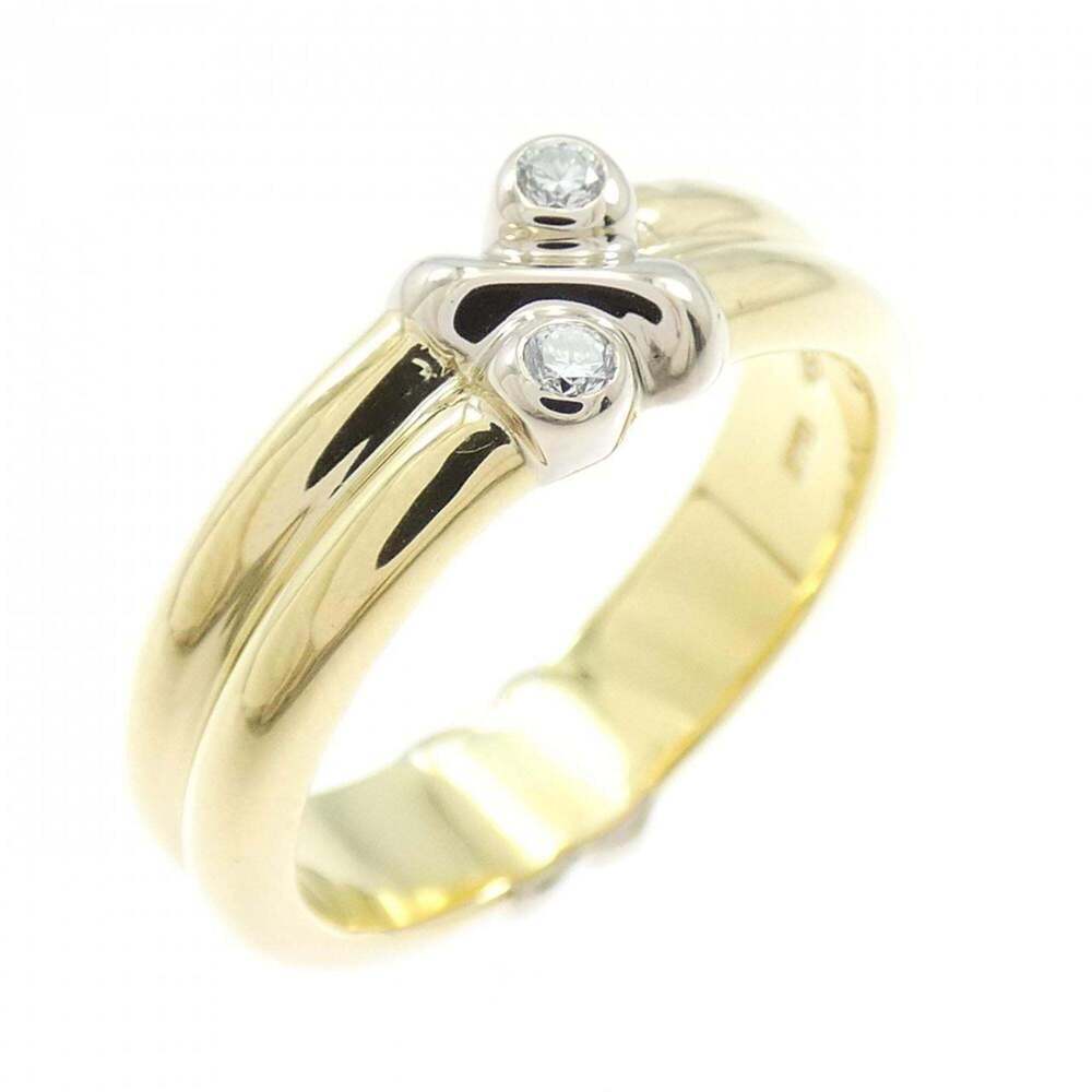 TIFFANY Gold Diamond Ring - Picture 1 of 5
